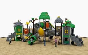 Newest Amusement Park Euipment Kids Playground China Children Plastic Slide Outdoor&Indoor Playground