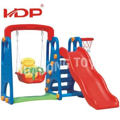 Great Fun Children Plastic Slide and Swing Set