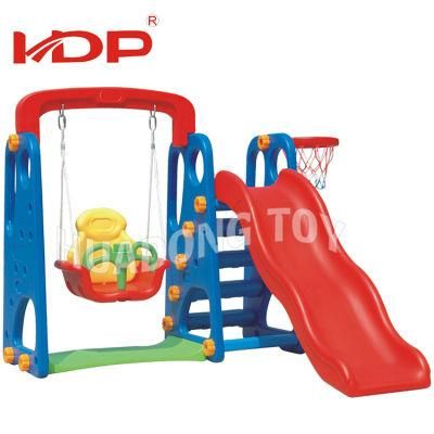 Great Fun Children Plastic Slide and Swing Set