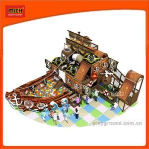 Top Sale Safe Guardrail Handrail Giant Pirate Ship Playground