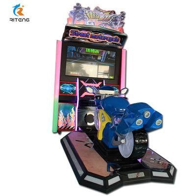 Coin Operated Racing Simulator Car Racing Motorcycle Game for Sale