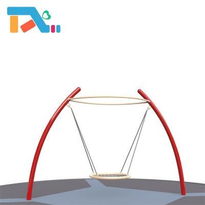 Black 100cm Round Children Outdoor Swing Set