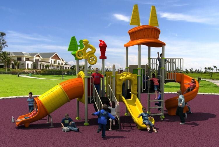 New Design Outdoor Playground Slide Amusement Equipment