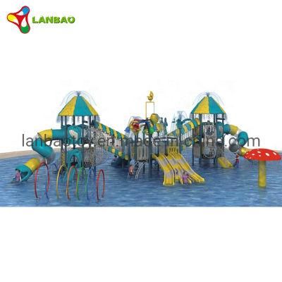 Large Water Outdoor Children Playground Plastic Slides Equipment Custom