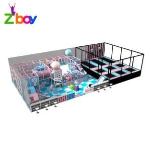 Hot Sale Plastic Castle Galvanized Pipe PVC Foam Commercial Indoor Play Ground Equipment for Children