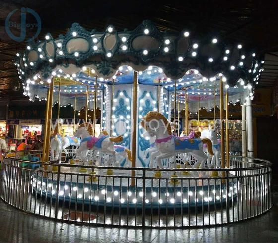 Amusement Carousel Horse Ride, Mechanical Carousel Ride for Children (BJ-MGR01)