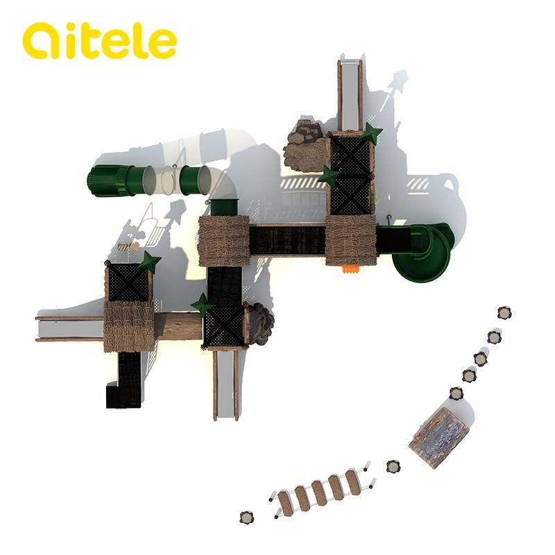 China New Design Amusement Park Kids Playground Equipment
