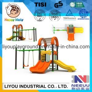 Outdoor Playground Equipment Slide &amp; Swing Garden Toys Childrens Swing