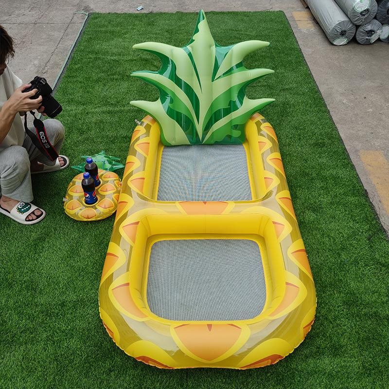 Customized Strawberry Floating Bed Adult Water Inflatable Toy Water Hammock