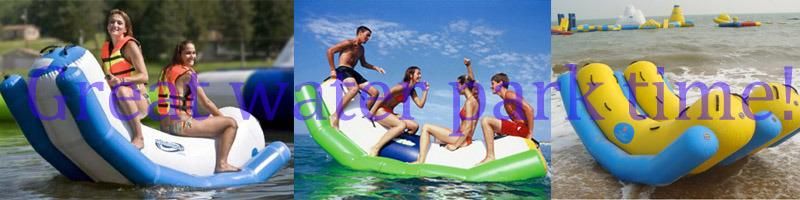 Inflatable Seesaw Totter Teeter Water Entertaiment Toy