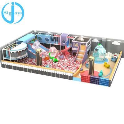 Plastic Indoor Playground Set, Children Soft Entertainment Equipment