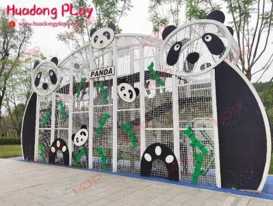 Kids Outdoor Frame with Slide Holla Wall Playground Equipment for Children Adventurous Game