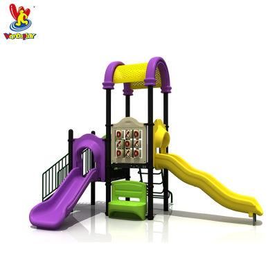 Amusement Park School Shopping Mall Community Use Children Playsets Indoor Playground Plastic Slide Outdoor Playground Equipment for Kids