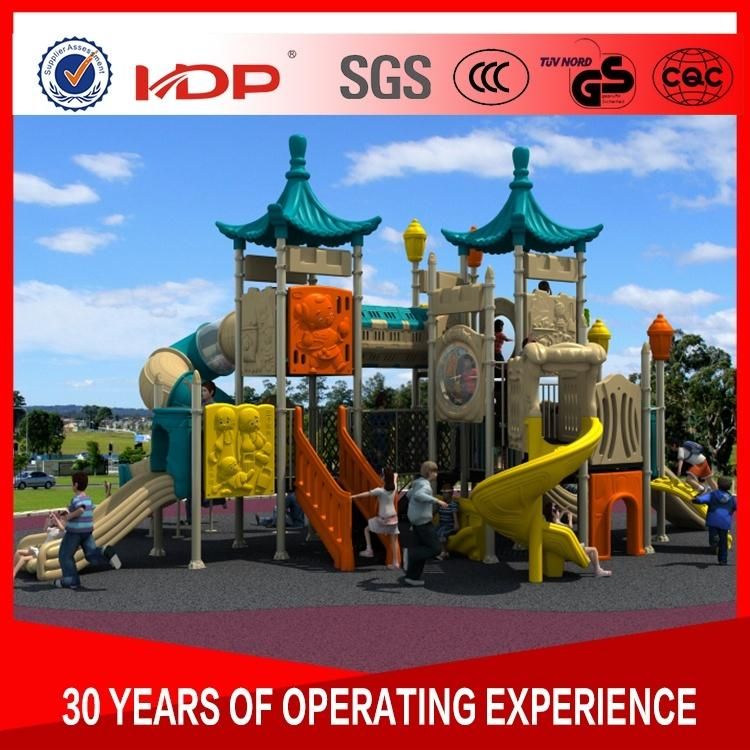 Cheap Kindergarten Slide, Children Commercial Outdoor Playground Equipment HD16-045A