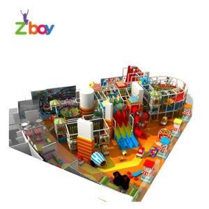 Safety Double Floor American Ninja Warrior Equipment in Playground