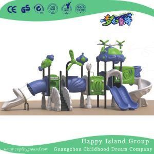 Preschool Middle Plastic Slide Toddler Playground Equipment (1913501)