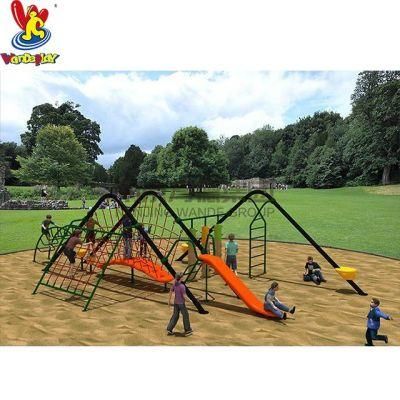 Kids Outdoor Playground for Sale Child Playhouse Outdoor Climbing Rope Net