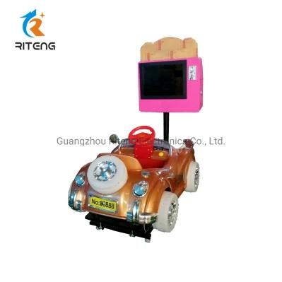 Coin Operated Kiddie Rides Swing Car for Indoor Playground