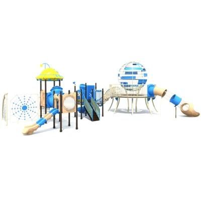 Scenic Children&prime;s Outdoor Playground Equipment Community Stainless Steel Sliding Climbing