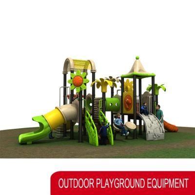 China Supplier Large Commercial Plastic Slide Outdoor Playground