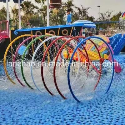 Colorful Fiberglass Amusement Water Park Spray Equipment