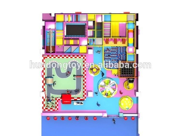 Factory Price Kids Comfortable Indoor Playground Equipment