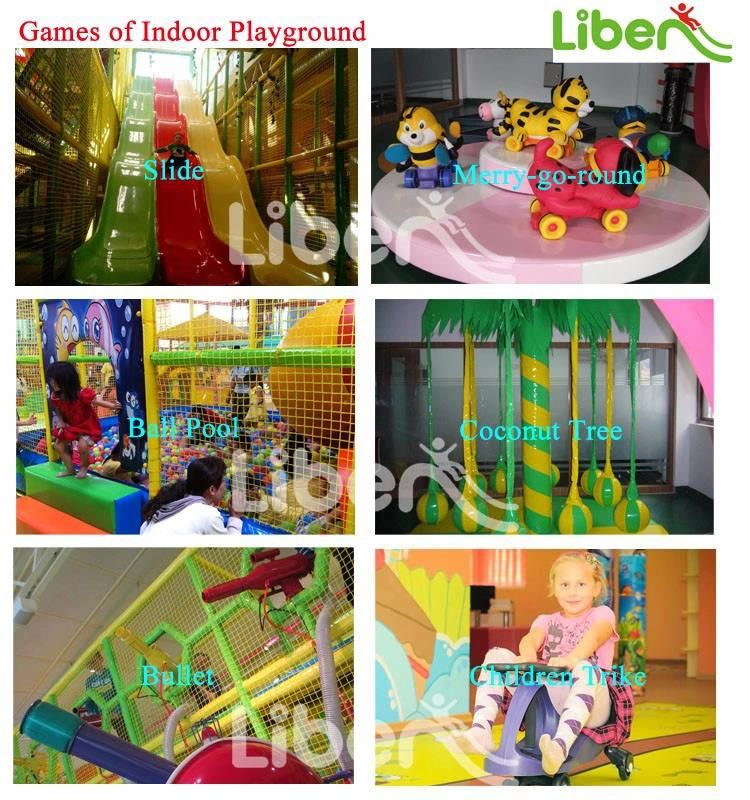 Top Supplier Amumsent Park with Big Ball Pool Indoor Trampoline Park for Sale