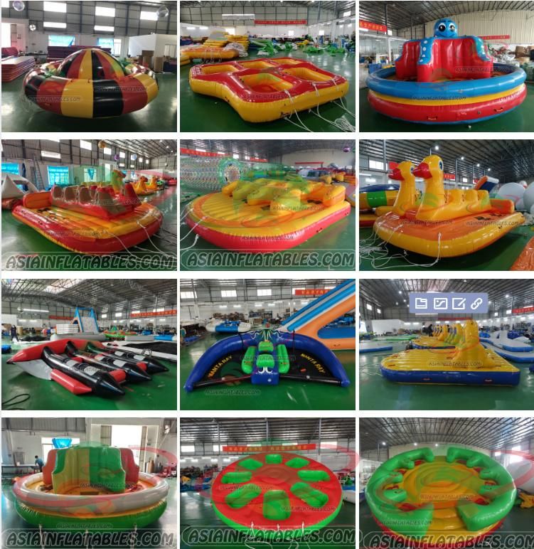 Inflatable Octopus Twister Disco Boat Inflatable Galaxy Twister Water Towable Boat