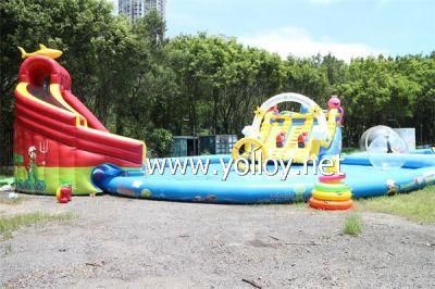 Inflatable Water Games Combo Amusement Water Park Toys