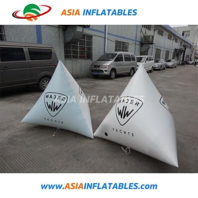 Triangle Marker Buoy, Inflatable Swim Buoy for Water Sport Event