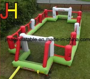 Inflatable Football Field, Inflatable Soap Soccer Wall Court Playground
