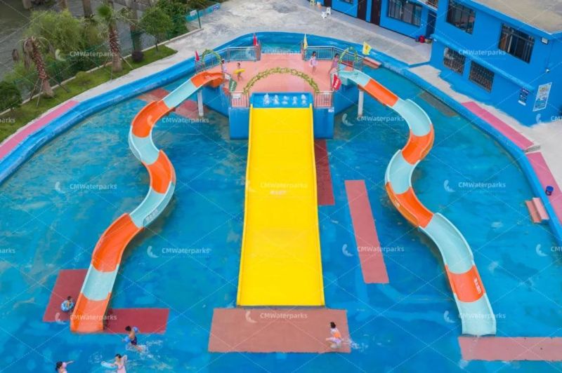 High Quality Fiberglass Water Slide Water Park Equipment for Outdoor