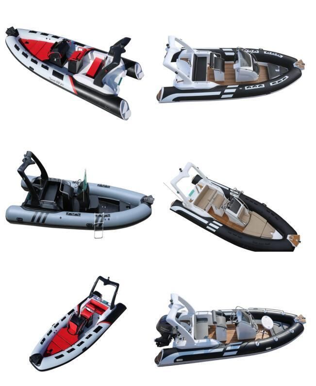 CE 19FT 5.8m Rescue Boat Working Boat Sport Boat Fishing Boat Fiberglass Boat Rigid Boat Rib Boat Hypalon Boat Rowing Boat