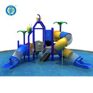 Professional Production Outdoor Swimming Pool Plastic Pipe Slide Playground Equipment