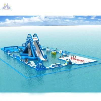 Commercial Floating Toys Inflatable Water Park, Giant Beach Waterpark for Adult