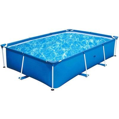 Outdoor Folding Swimming Pool Folding Rectangular Frame Swimming Pool