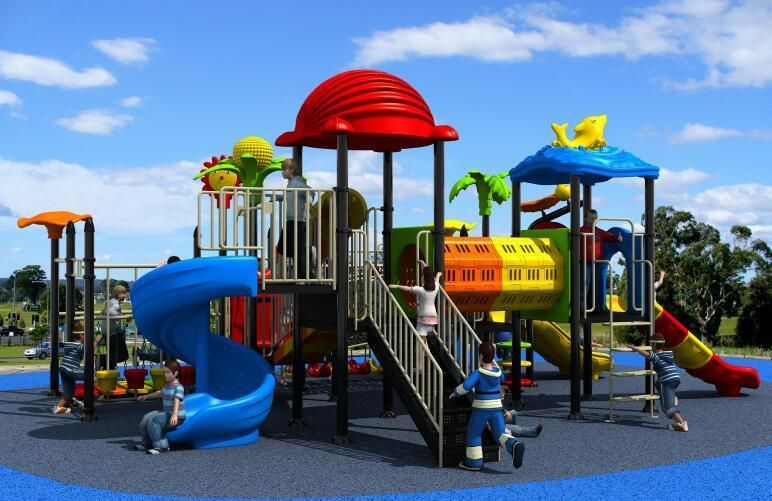 Playground Children Slide Park Amusement