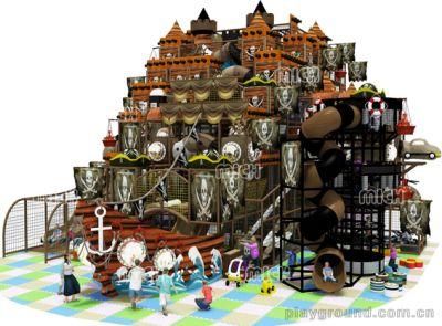 Unique Novel Design Pirate Ship Indoor Playground for Kids Entertainment