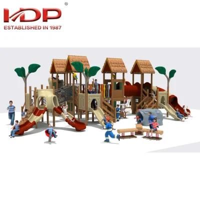 Large Children Wooden Outdoor Playground Amusement Equipment