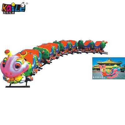 Mini Electrical Train for Amusement Park Children Popular Electric Worm Track Train (KL6026)