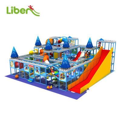 Children Indoor Playground Centre with Big Slide