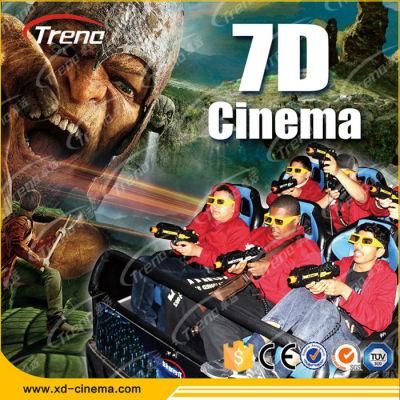 Interactive 7D Cinema with Shotting Game for Sale