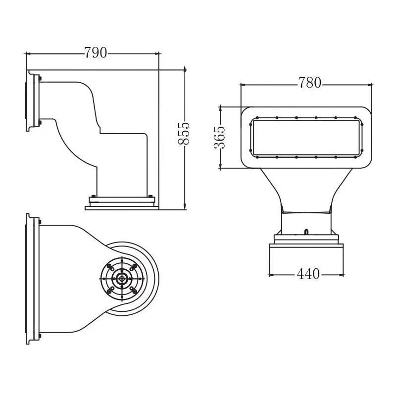 Swim Against Current Jet System for Acrylic SPA Tub and SPA Pool Manufacture