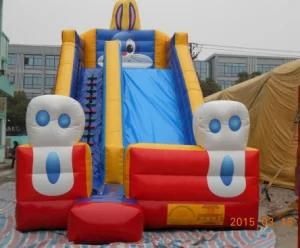 Amusement Park Custom Design 0.55mm PVC Tarpaulin Commercial Giant Inflatable Slide From The Original Manufacturer