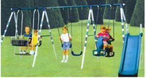 Kids Swing Amusement Park Children Outdoor Playground Equipment (HAP-19213)