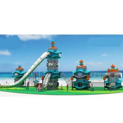 Outdoor Playground Slide Park Community Children Climbing Adventure Equipment Ym28