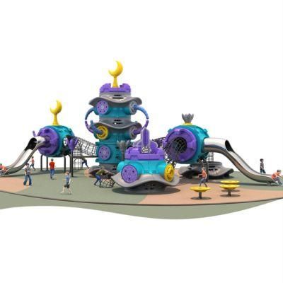 Community Park Slide Climbing Adventure Equipment Outdoor Kids Playground Ym43