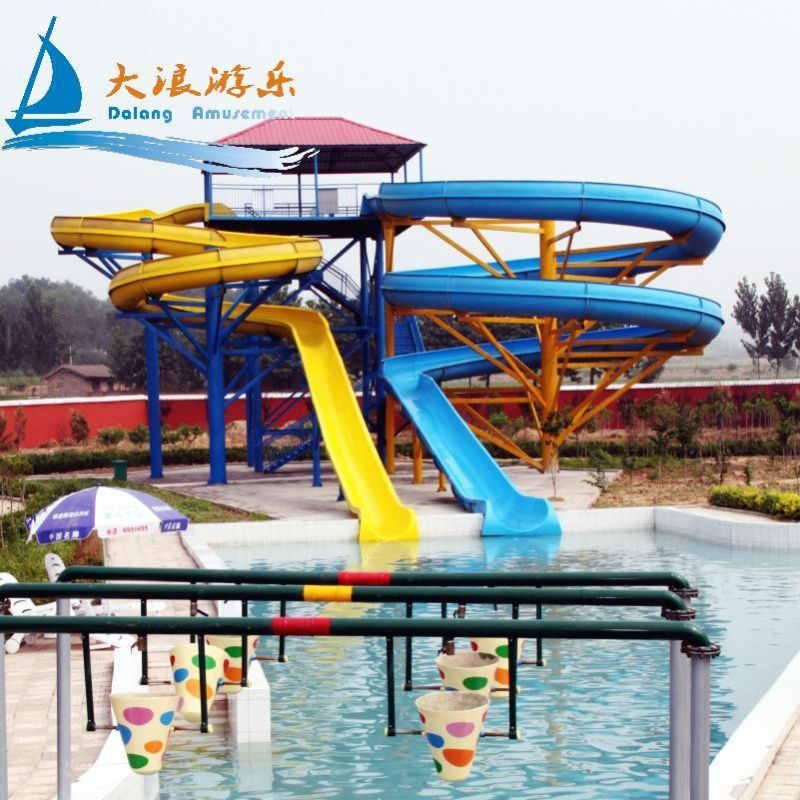 FRP Spiral Water Slides