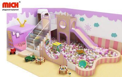 Mich Commercial Macaron Color Indoor Ball Pool with Playhouse for Kids