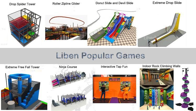 Synthesize Amusement Park Children Indoor Play Ground Equipment